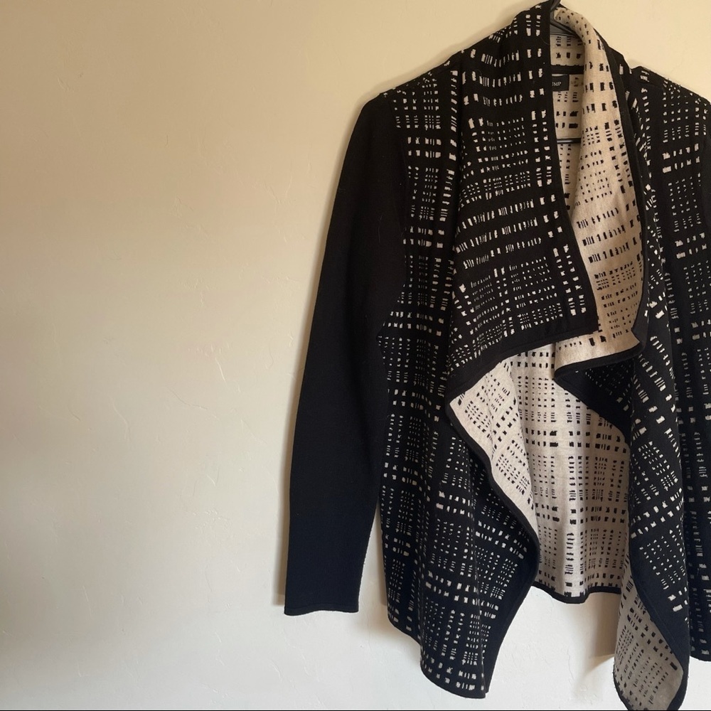 Ivanka Trump Waterfall Drape Cardigan